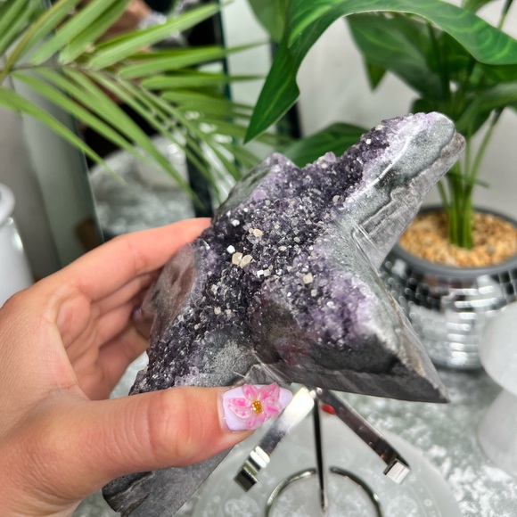 Amethyst Starfish Carving- ASC1 - Picture 6 of 7